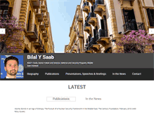 Tablet Screenshot of bilal-y-saab.com